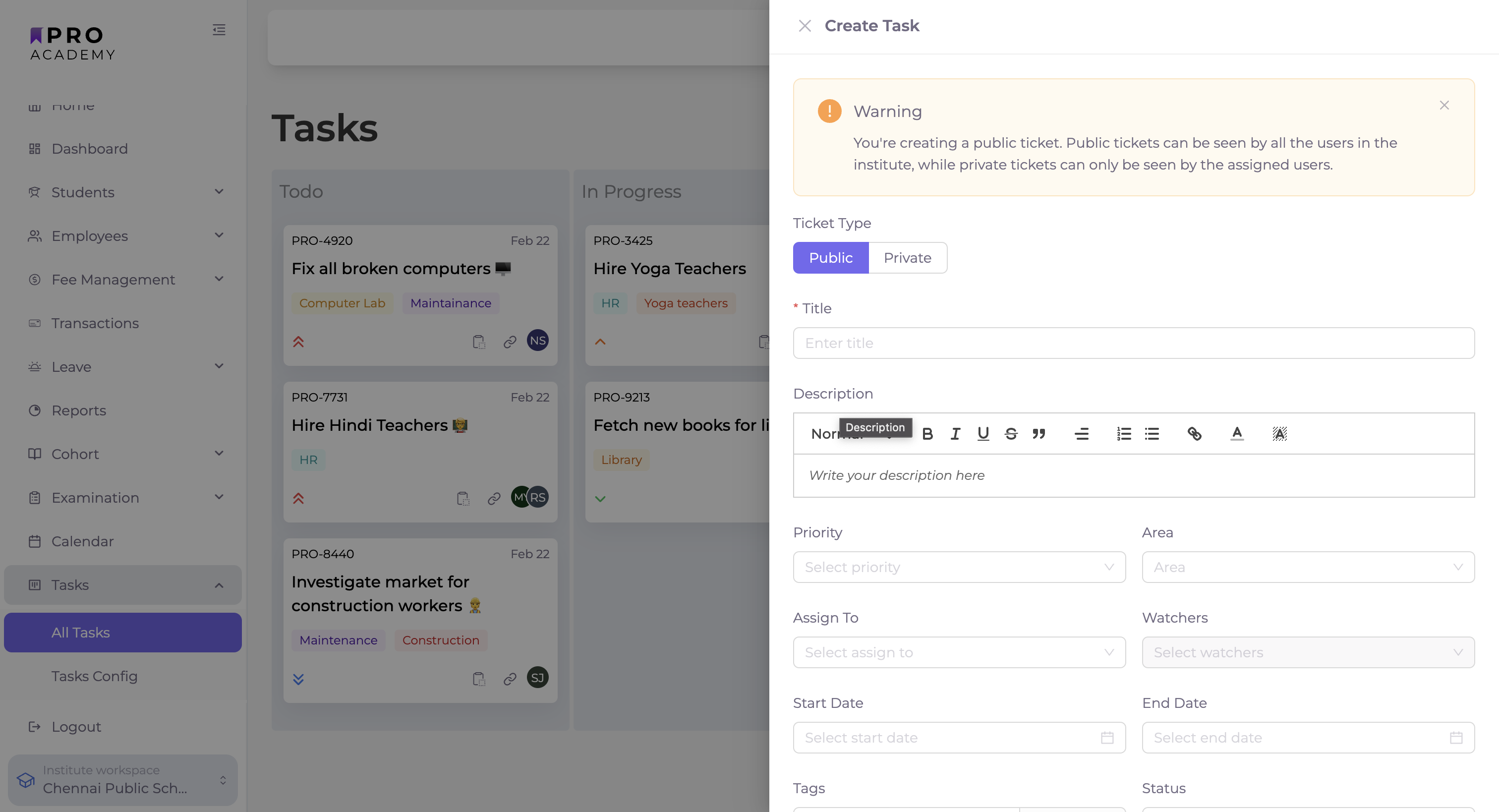Task Management - View 2